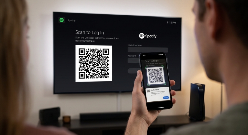 scan spotify qr code on ps5