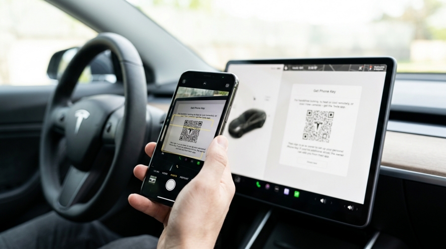 link tesla to apple music