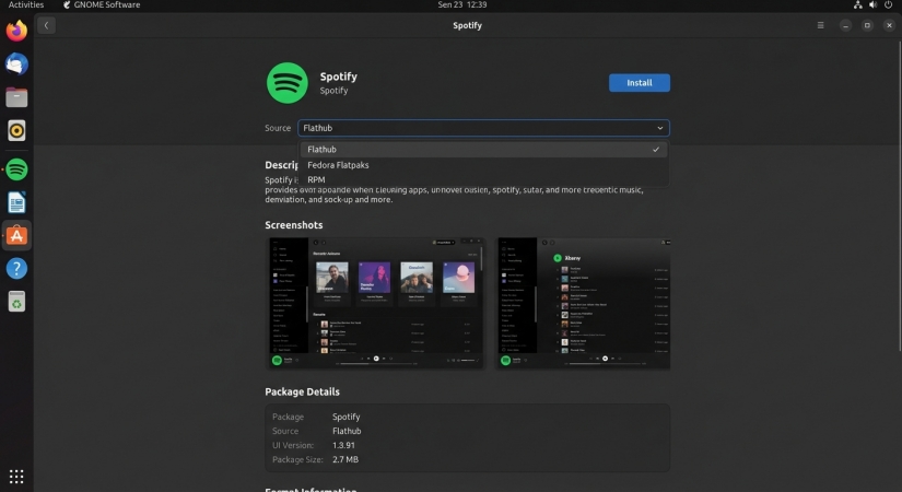 search spotify in gone software