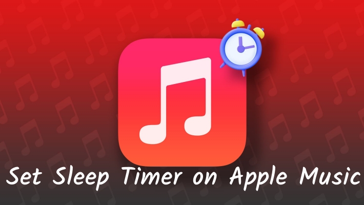 set a sleep timer on apple music