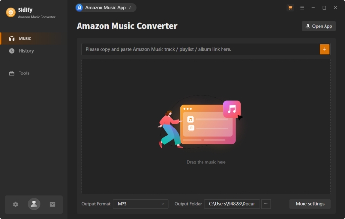 select amazon music app