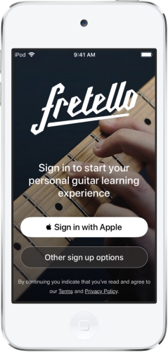 sign in apple music on ipod