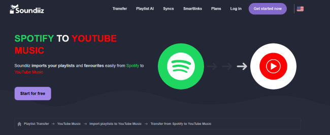 soundiiz spotify to youtube music