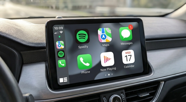 play spotify in car via apple carplay