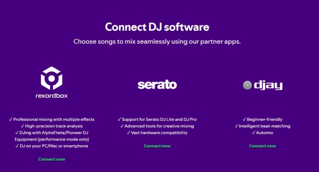 spotify dj connection