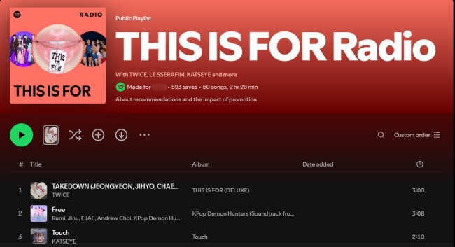 spotify radio on desktop