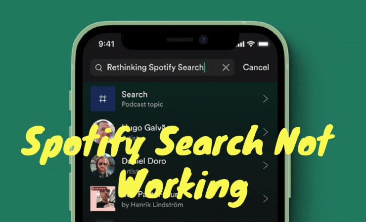 fix spotify search not working