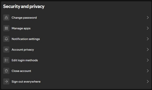 spotify security and privacy