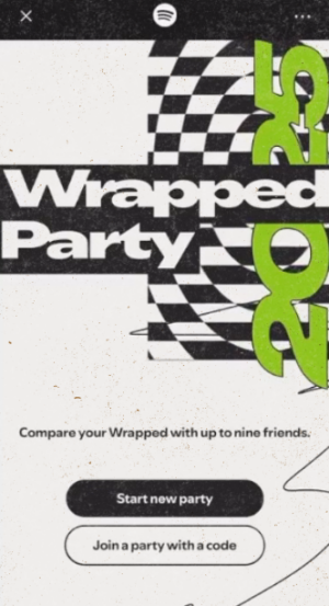 spotify wrapped party
