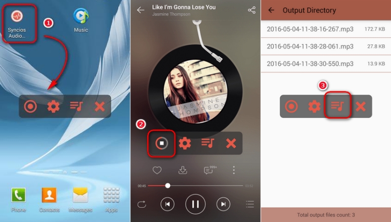 syncios audio recorder