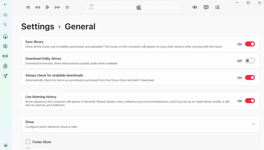 sync music library in apple music