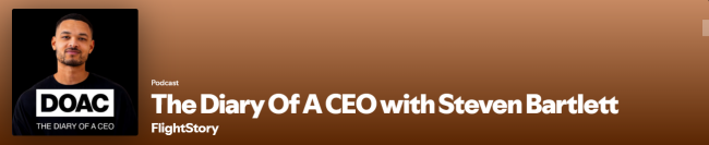 the diary mof a ceo with steven bartlett