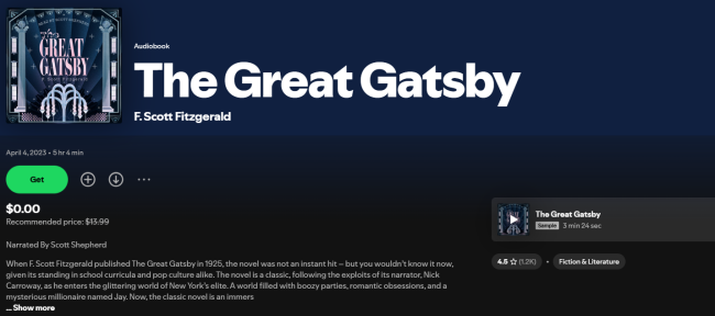 the great gatsby