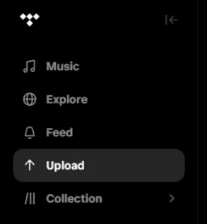 tidal upload section