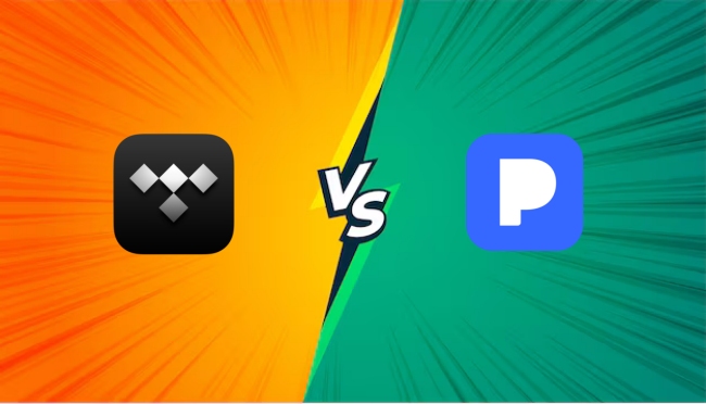 tidal vs pandora