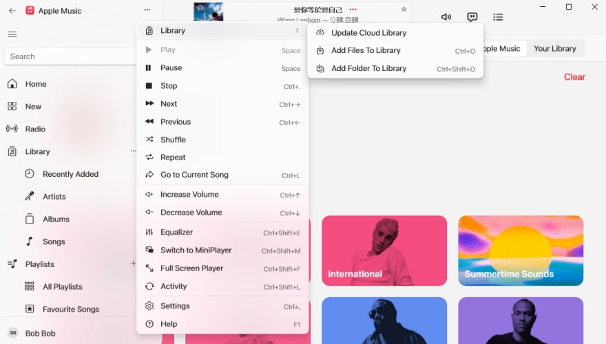 update cloud library on windows pc