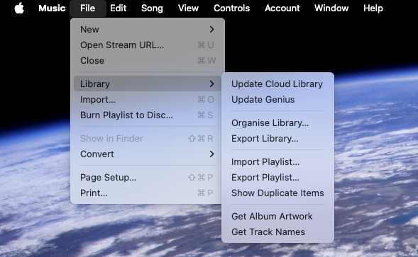 update cloud library on mac